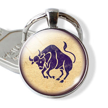 Load image into Gallery viewer, 12 Zodiac Keychains