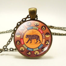 Load image into Gallery viewer, Chinese 12 Zodiac Personalized  Necklace