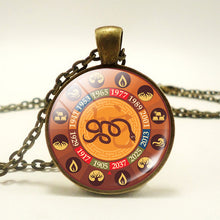 Load image into Gallery viewer, Chinese 12 Zodiac Personalized  Necklace