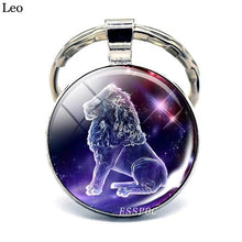 Load image into Gallery viewer, 12 Constellation Keychain