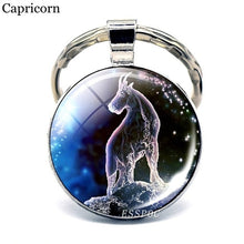 Load image into Gallery viewer, 12 Constellation Keychain