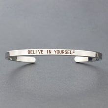 Load image into Gallery viewer, Motivational Stainless Bracelets
