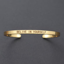 Load image into Gallery viewer, Motivational Stainless Bracelets
