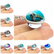Load image into Gallery viewer, Ocean Ball Necklace