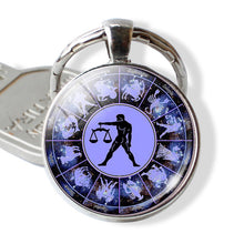 Load image into Gallery viewer, 12 Zodiac Stainless Keychain