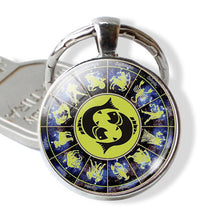 Load image into Gallery viewer, 12 Zodiac Stainless Keychain