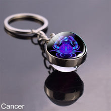 Load image into Gallery viewer, 12 Zodiac Sign Keychain