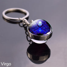 Load image into Gallery viewer, 12 Zodiac Sign Keychain