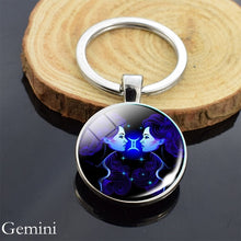 Load image into Gallery viewer, 12 Zodiac Sign Keychain