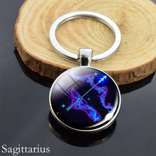 Load image into Gallery viewer, 12 Zodiac Sign Keychain