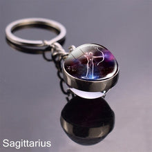 Load image into Gallery viewer, 12 Zodiac Sign Keychain