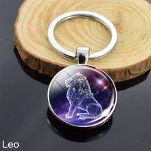 Load image into Gallery viewer, 12 Zodiac Sign Keychain