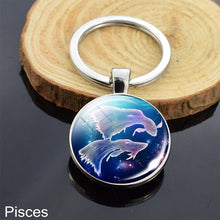 Load image into Gallery viewer, 12 Zodiac Sign Keychain