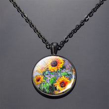 Load image into Gallery viewer, Starry Night Art Painting Van Gogh Necklace