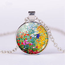 Load image into Gallery viewer, Vintage Starry Night Van Gogh Necklace