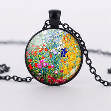 Load image into Gallery viewer, Vintage Starry Night Van Gogh Necklace