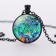 Load image into Gallery viewer, Vintage Starry Night Van Gogh Necklace