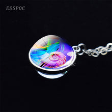 Load image into Gallery viewer, Wave of Kanagawa Art  Necklace