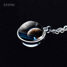 Load image into Gallery viewer, Planet Ball Necklace
