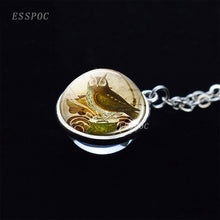 Load image into Gallery viewer, Cardinal Bird Necklace