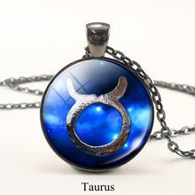 Load image into Gallery viewer, 12 Zodiac Constellation Necklace