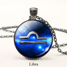 Load image into Gallery viewer, 12 Zodiac Constellation Necklace