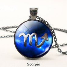 Load image into Gallery viewer, 12 Zodiac Constellation Necklace