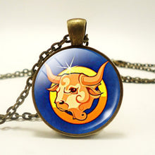 Load image into Gallery viewer, 12 Zodiac Constellation Necklace