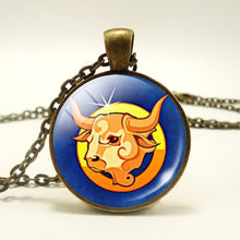 Load image into Gallery viewer, 12 Zodiac Constellation Necklace