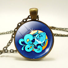 Load image into Gallery viewer, 12 Zodiac Constellation Necklace