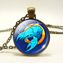 Load image into Gallery viewer, 12 Zodiac Constellation Necklace
