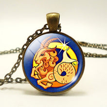 Load image into Gallery viewer, 12 Zodiac Constellation Necklace