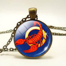 Load image into Gallery viewer, 12 Zodiac Constellation Necklace