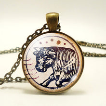 Load image into Gallery viewer, 12 Zodiac Constellation Necklace