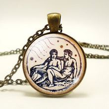 Load image into Gallery viewer, 12 Zodiac Constellation Necklace