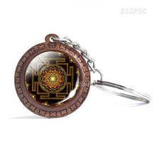 Load image into Gallery viewer, Charm Om Keychain