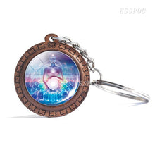 Load image into Gallery viewer, Charm Om Keychain