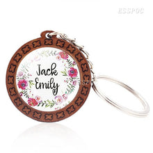 Load image into Gallery viewer, Faith Wooden Keychain