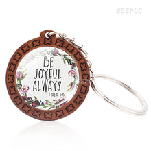 Load image into Gallery viewer, Faith Wooden Keychain