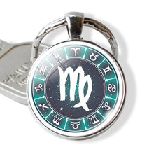 Load image into Gallery viewer, 12 Constellation Keychain