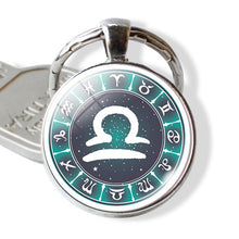 Load image into Gallery viewer, 12 Constellation Keychain