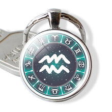 Load image into Gallery viewer, 12 Constellation Keychain