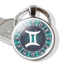 Load image into Gallery viewer, 12 Constellation Keychain