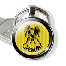 Load image into Gallery viewer, 12 Constellation Zodiac Keychain
