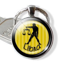 Load image into Gallery viewer, 12 Constellation Zodiac Keychain