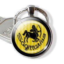 Load image into Gallery viewer, 12 Constellation Zodiac Keychain