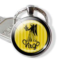 Load image into Gallery viewer, 12 Constellation Zodiac Keychain