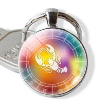 Load image into Gallery viewer, 12 Constellation Keychain