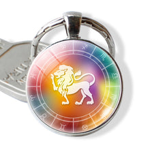 Load image into Gallery viewer, 12 Constellation Keychain