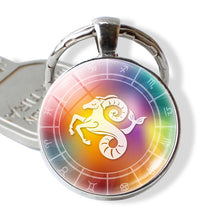 Load image into Gallery viewer, 12 Constellation Keychain